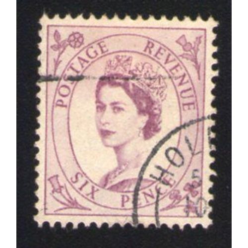 Royaume Uni 1952 Oblitération Ronde Used Stamp Queen Reine Elisabeth Type Wilding