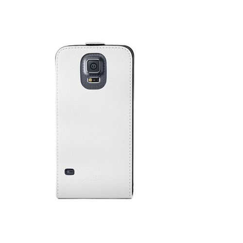 Etui Samsung Galaxy S5 Xqisit Flipcover-Blanc