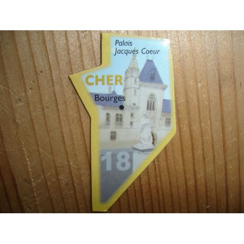 Magnet Le Gaulois N°18 Cher