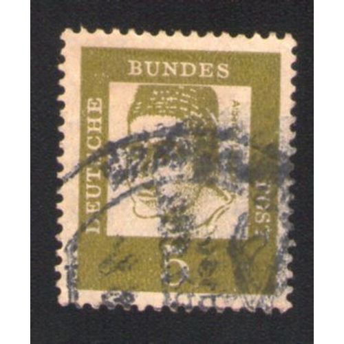 Allemagne 1961 Oblitération Ronde Used Stamp Albertus Magnus Frère Albert Le Grand Théologicien