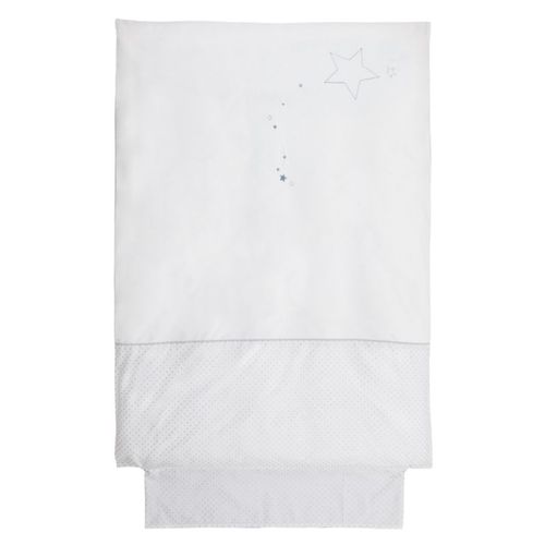 Housse De Couette Popeline 100 X 140 Cm (Poudre D'etoiles)