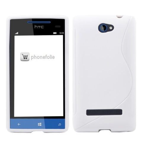 Coque Tpu Blanche Type S Pour Htc 8s