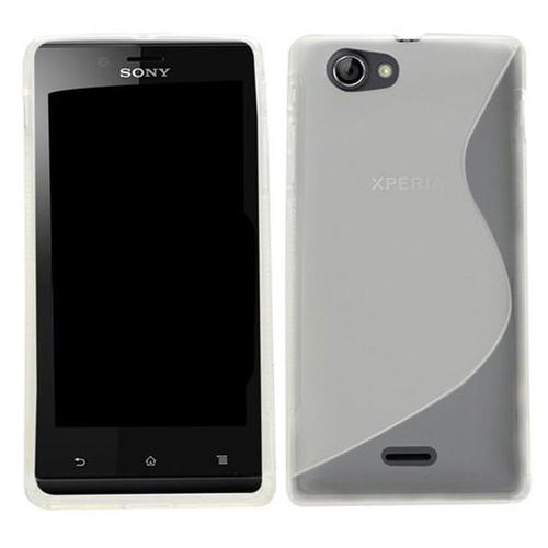 Coque Tpu Transparente Type S Pour Sony  Xperia J