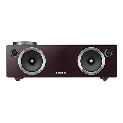 Samsung DA-E750 - Système audio avec socle pour périphériques Android / iPhone / iPod / iPad - bois rouge