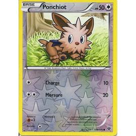 Carte Pokémon 80-114 Ponchiot Noir & Blanc NEUF FR - Cdiscount