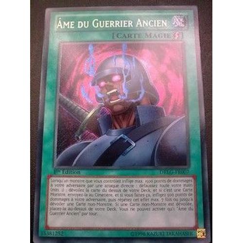 Carte Yu Gi Oh - Ame Du Guerrier Ancien - Drlg-Fr007 - Secret Rare