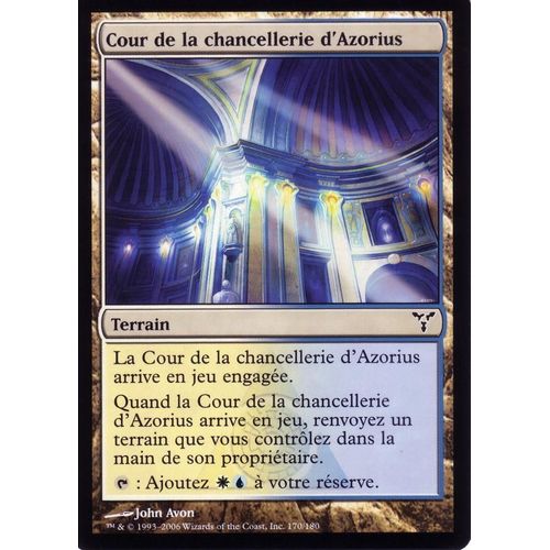 Cour De La Chancellerie D'azorius - Discorde - Vf - Commune