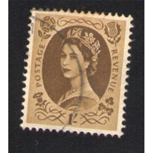 Royaume Uni 1953 Oblitéré Rond Used Stamp Reine Elisabeth Ii Queen Gb 276