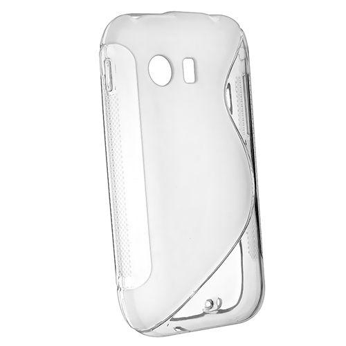 S-Line Blanc Coque Étui Case Gel Silicone Pour Protection Samsung Galaxy Y S5360