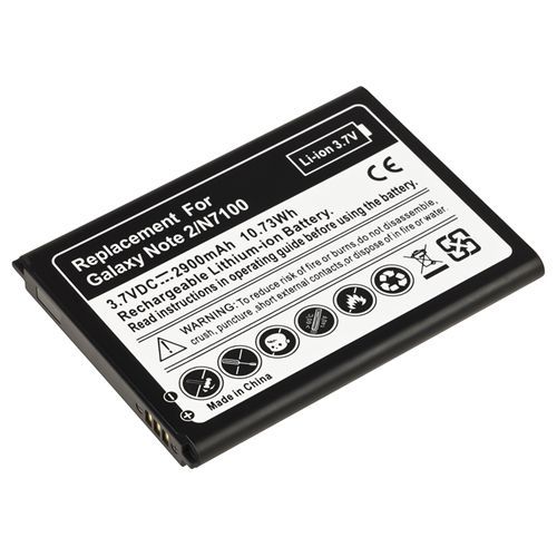 Insten® Batterie De Remplacement De Rechange Rechargeable Lithium-Ion 2900mah 3.7v Pour Samsung Galaxy Note 2 N7100