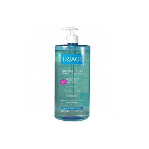 Uriage Surgras Liquide Dermatologique Gel Nettoyant Moussant 1l 