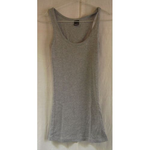 T-Shirt Gris Sans Manches Tex Sport Concept - Taille Xs