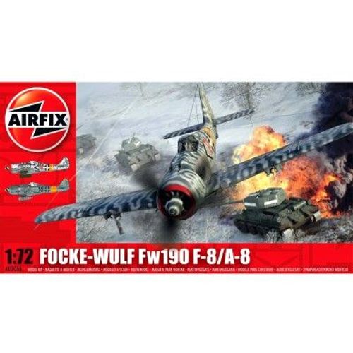 Maquette Avion : Focke Wulf Fw190 F-8/A-8-Airfix
