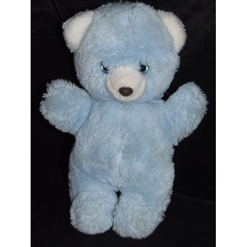 Ours Nounours Doudou Bleu Ciel Peluche Bebe Boutique Volvic Rakuten