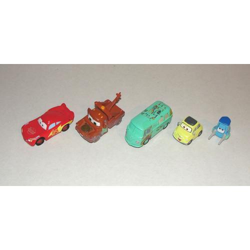 Cars Disney Pixar Jouet Figurines Lot De 5 Voitures Decoration