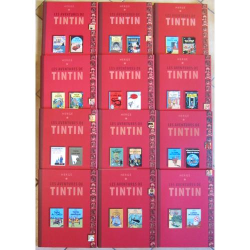 Intégralité Des Aventures De Tintin En 12 Albums Doubles, Éditions France Loisirs