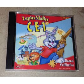 Lapin Malin Ce1 - Le Défi Des Pirates 6-8 Ans Pc