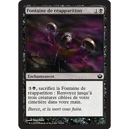 Fontaine De Réapparition - Incursion Dans Nyx - C