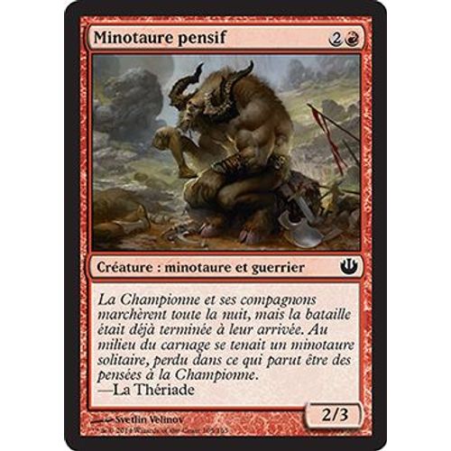 Minotaure Pensif - Incursion Dans Nyx - C