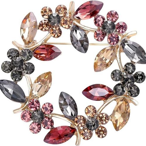 Broches, Broche En Strass, Cadre Créatif Pour Fabriquer Des Broches, Bijoux Fantaisie
