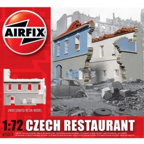 Maquette Ruines De Guerre : Restaurant Tchèque-Airfix