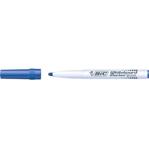 Bic Lot De 3 Marqueurs Tableaux Blancs 1741 Velleda Medium Bleu
