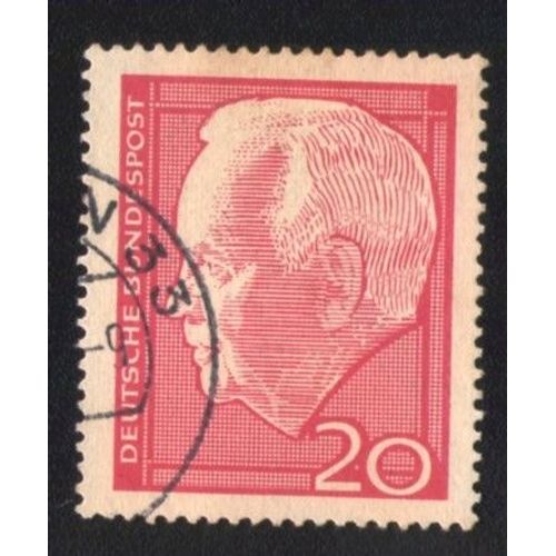 Allemagne 1964 Oblitéré Rond Used Stamp Réélection Du Président Heinrich Lübke