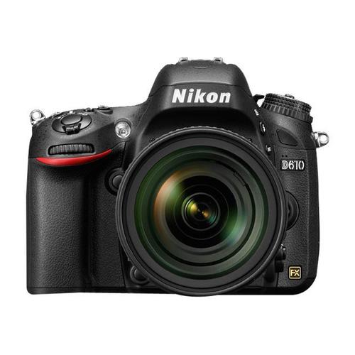 Nikon D610 - Appareil photo numérique - Reflex - 24.3 Mpix - 3.5 x zoom optique objectif