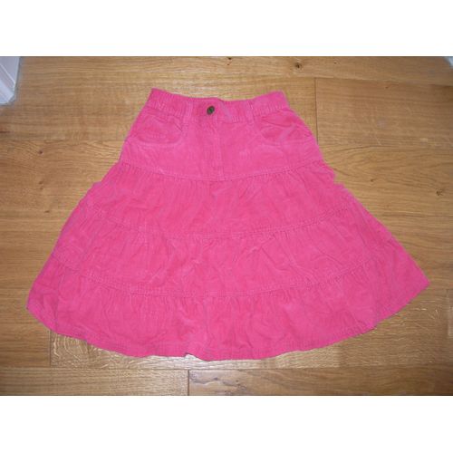 Jupe Cfk Rose Fuschia Velours Fin Taille 12 Ans