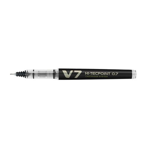 Pilot Lot De 12 Rollers Rechargeable V7 Encre Liquide Noir Begreen Pointe Moyenne