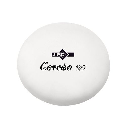 Jpc Creations Lot De 3 Gommes Blanche 46x13 Mm  "Cercéo 20" Caout Sans Pvc