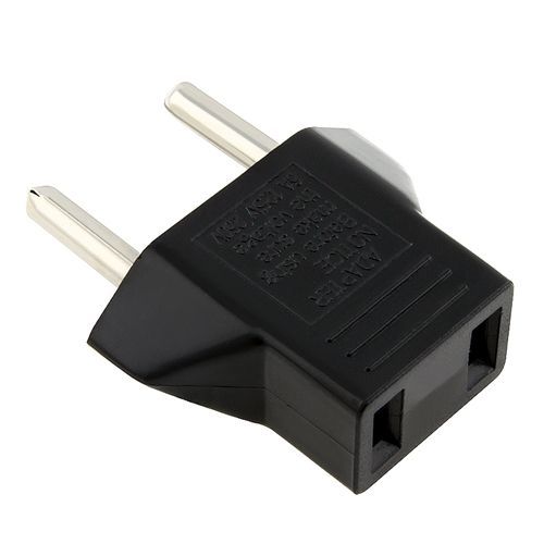 Prise Adapateur Us/Etats-Unis Vers Eu/Ue Europe France Chargeur Secteur Socket