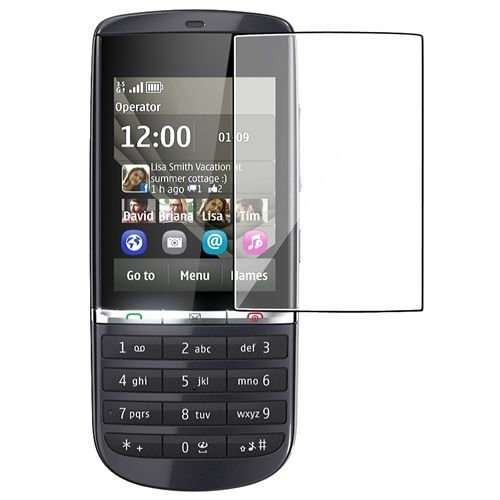 Transparent Film Protection Protecteur Ecran Lcd Screen Pour Nokia Asha 300