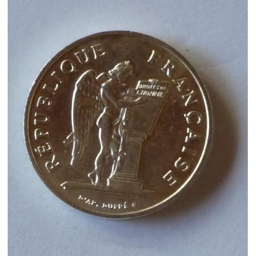 Pièce En Argent, 100 Francs  Dupré  1989