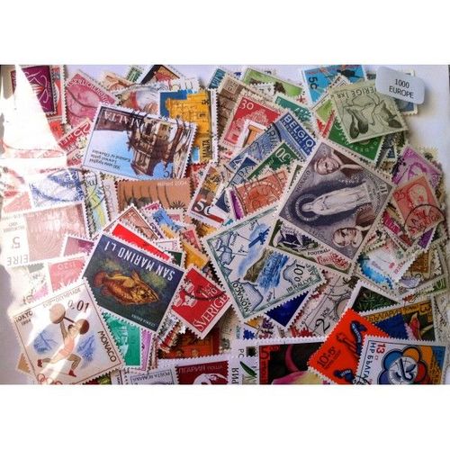 Europe - 1000 Timbres Differents
