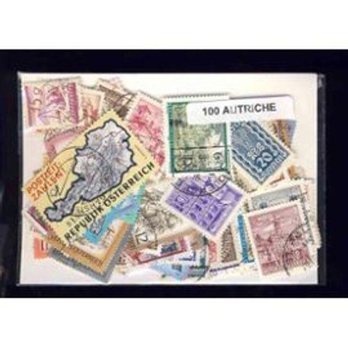 Autriche 100 Timbres Differents