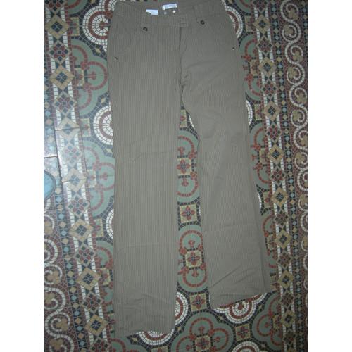 Pantalon Promod Rayé