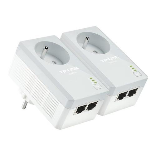 TP-Link TL-PA4025PKIT - - kit d'adaptation pour courant porteur - - HomePlug AV (HPAV) - Branchement mural (pack de 2)