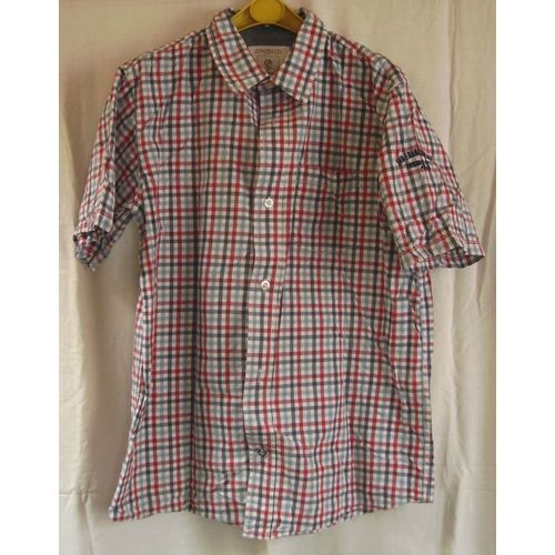 Chemise / Chemisette Carreaux Bleus Et Multicolore Okaïdi