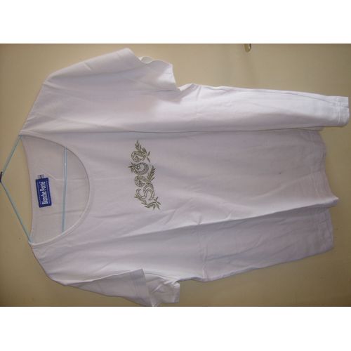 T-Shirt Blanche Porte