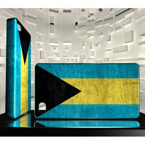 Coque Iphone 4 4s Iph04 007 001 014 Drapeau Les Bahamas The Bahamas Flag Case