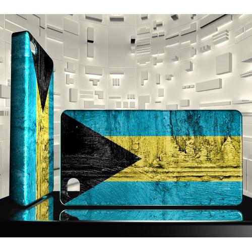 Coque Iphone 4 4s Iph04 007 008 014 Drapeau Les Bahamas The Bahamas Flag Case