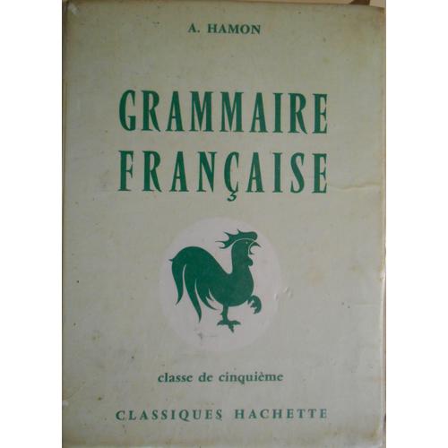 Grammaire Francaise, Classe De 5e