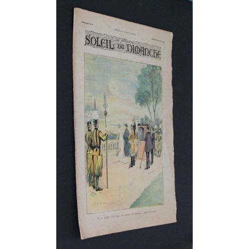 L Illustré Soleil Du Dimanche N°37 (6e Année)