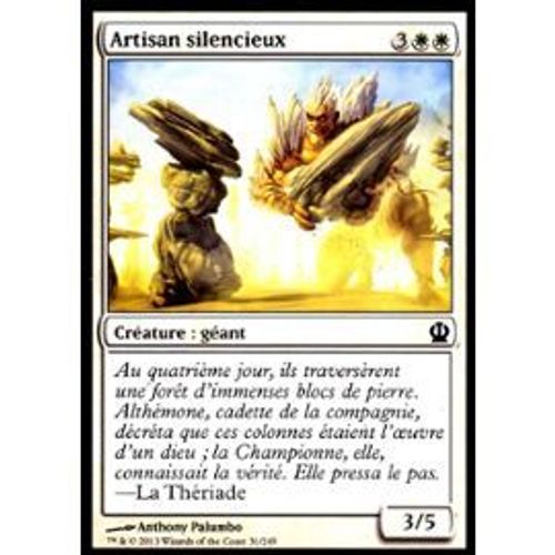 Artisan Silencieux - Theros - C - Foil - 31/249