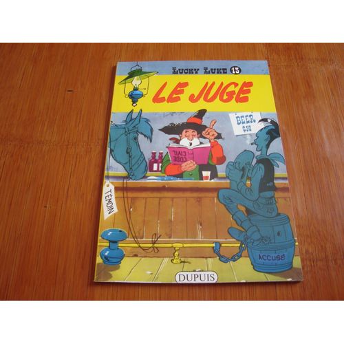 Lucky Luke Tome 13 - Le Juge