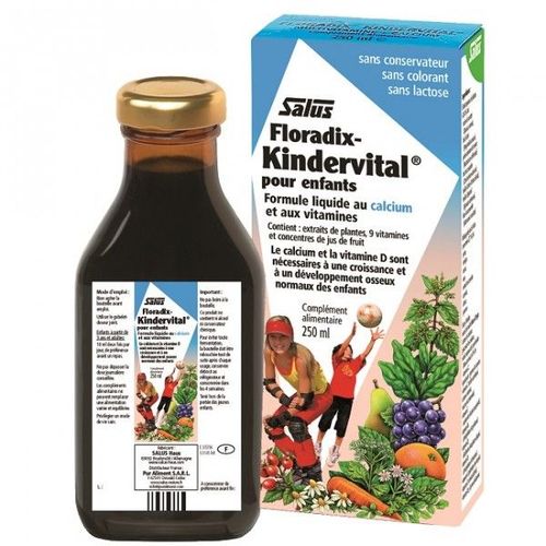 Floradix Kindervital Multivitamines+Calcium - 250 Ml 