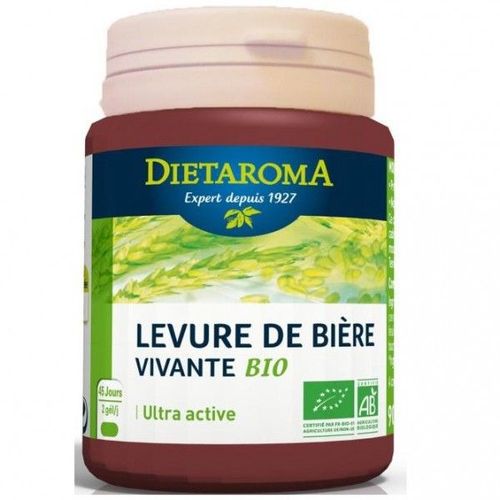 Levure De Biere Vivante Bio - 90 Gélules 