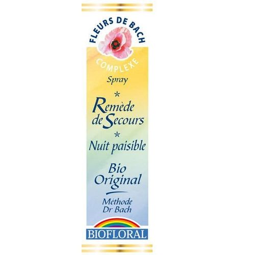 Remède De Secours Nuit Paisible Spray Bio - 20 Ml 