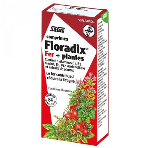 Floradix Fer + Plantes - 84 Comprimés 